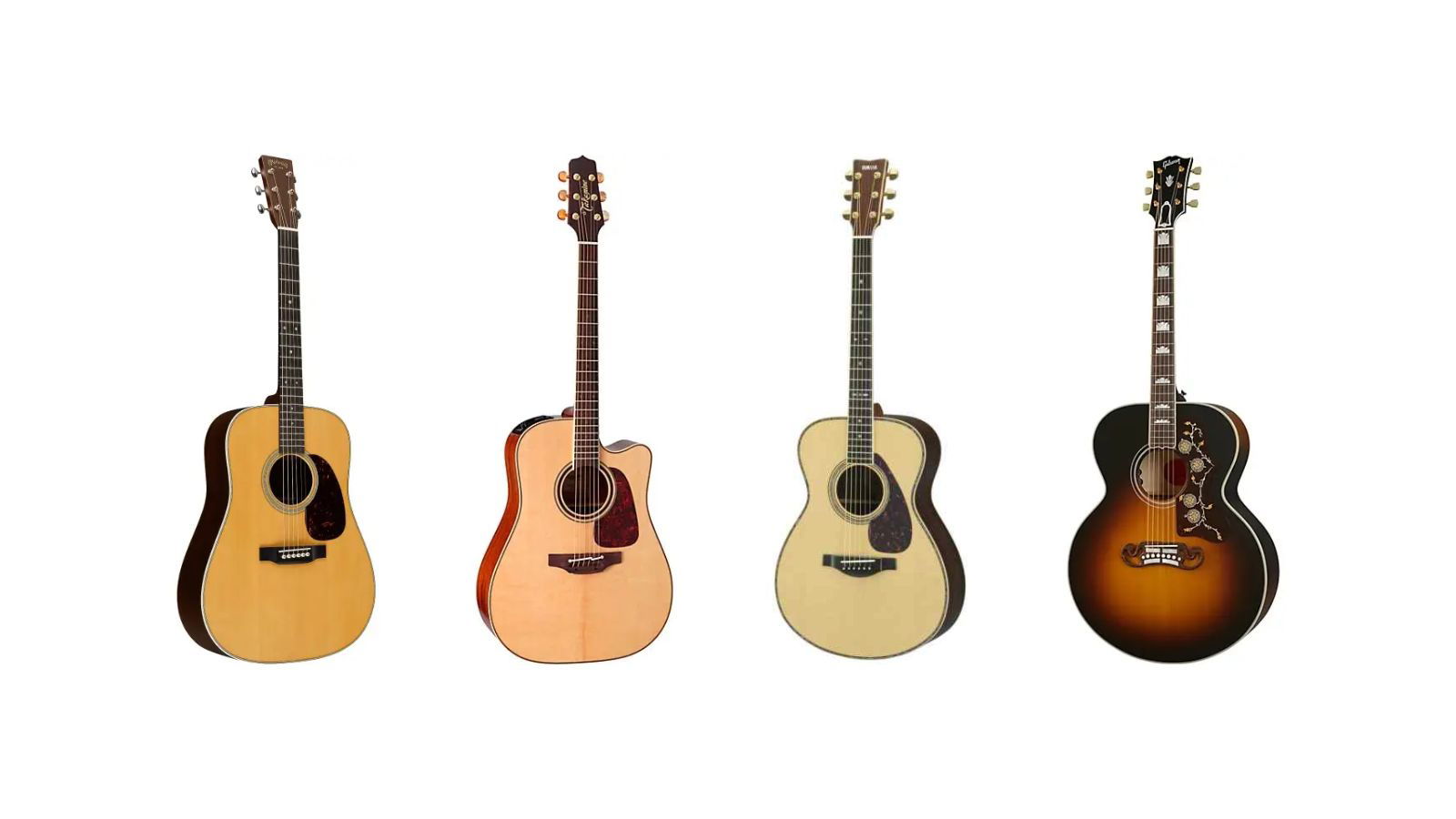 best high end acoustic guitars featured image